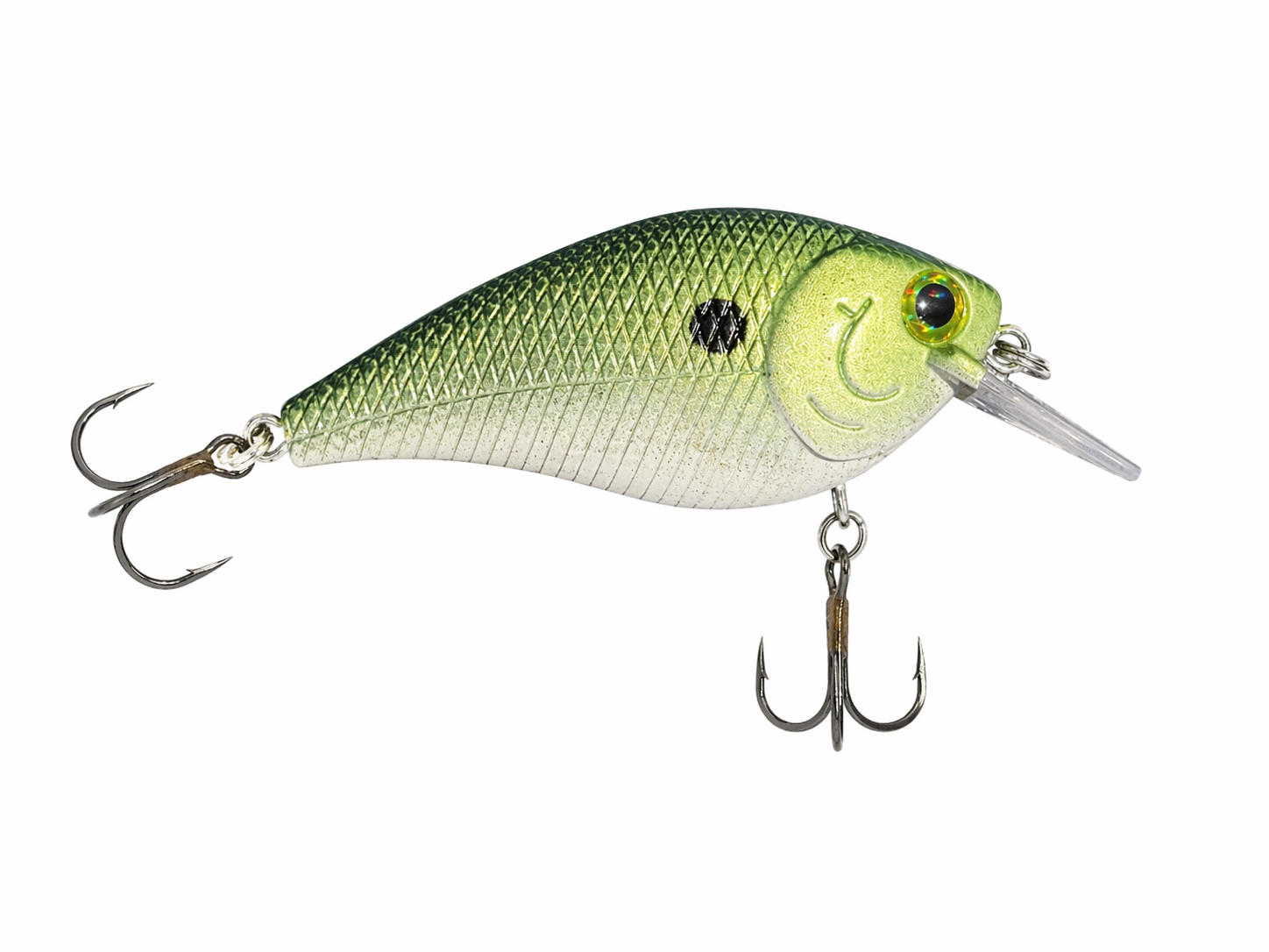 Kiwi Shad Hand-Painted Crank Bait