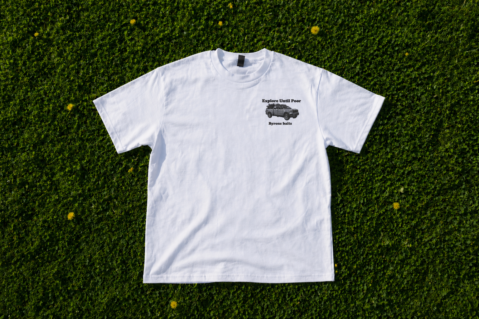 Explore Until Poor - Truck Tee