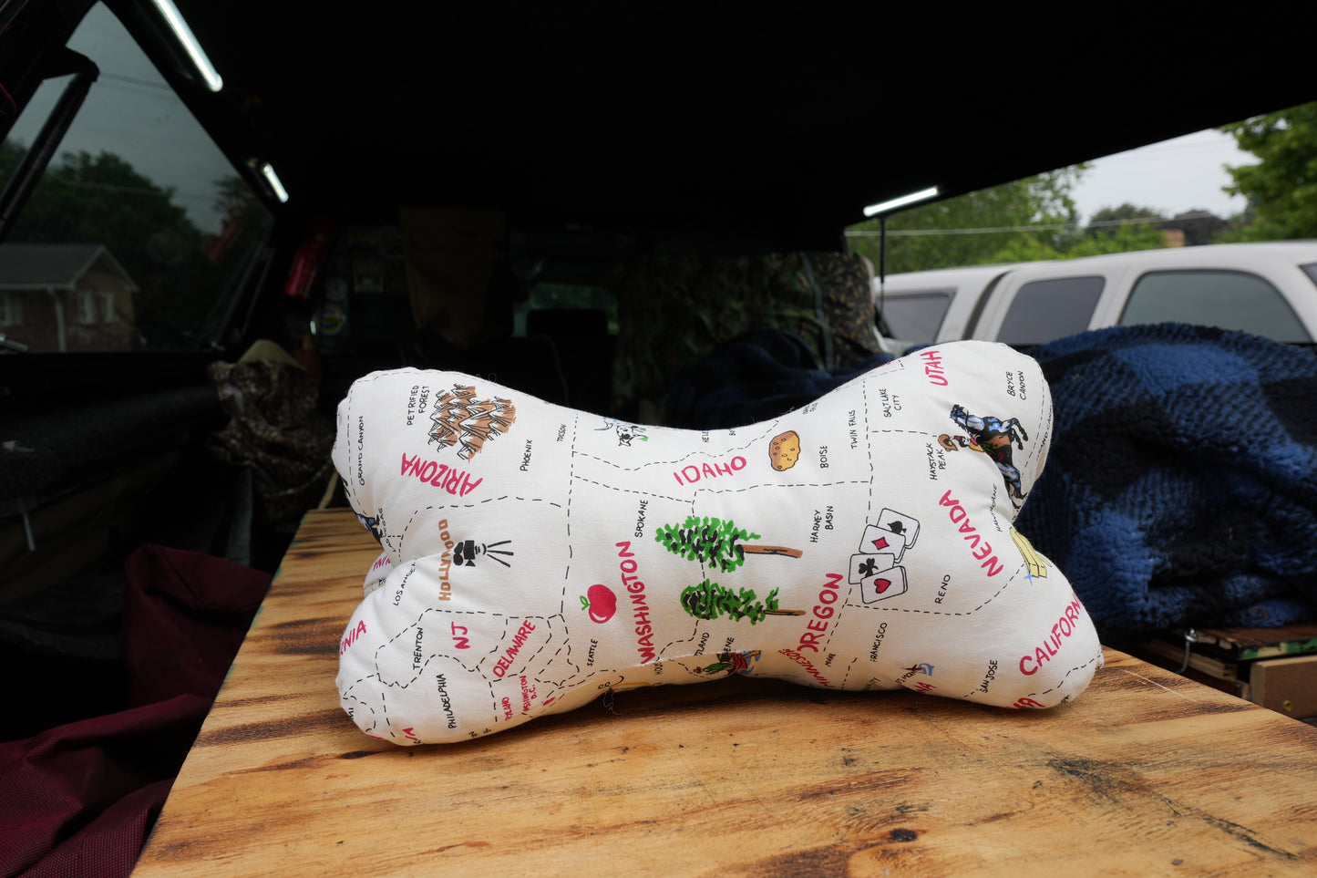 Grandma Made "Neck Bone Pillow"