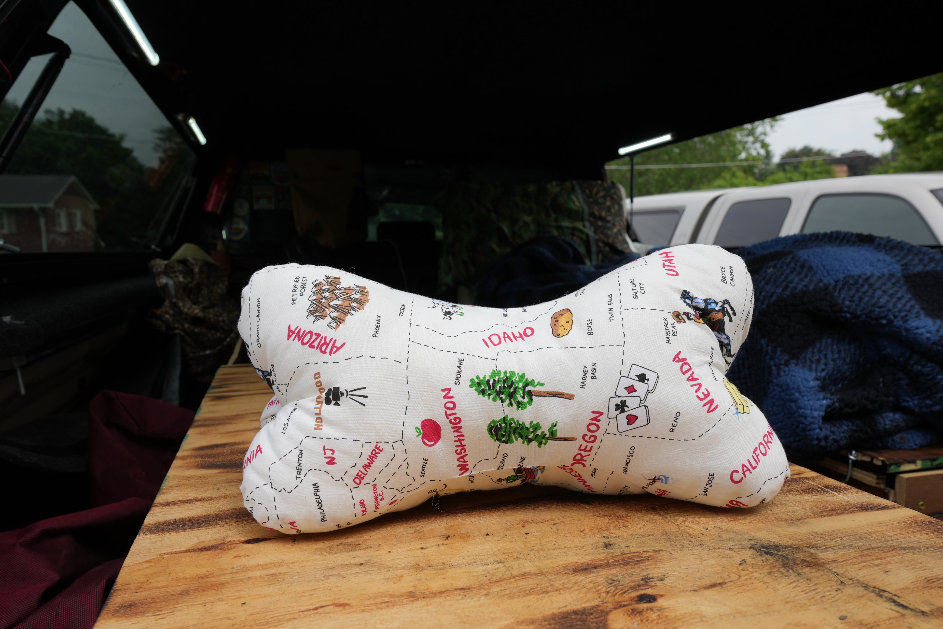 Grandma Made "Neck Bone Pillow"