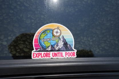 "Byrons Baits Sticker Pack" 4pk