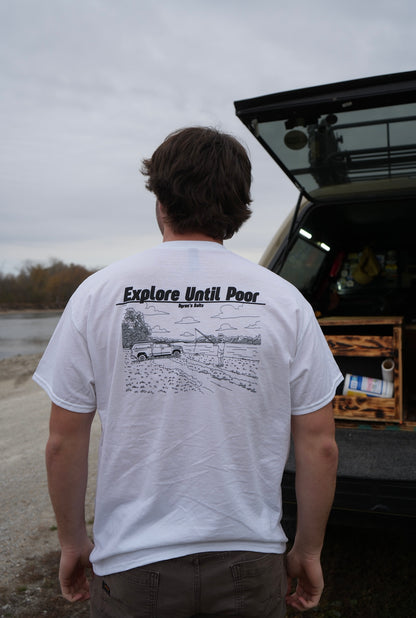 Explore Until Poor - Truck Tee