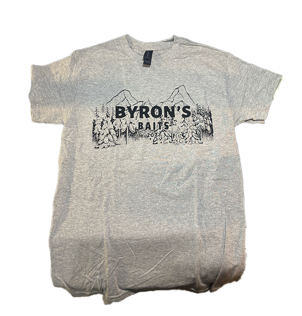 "Byrons Baits" Mountain T-Shirt